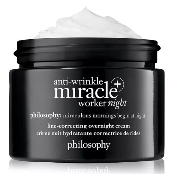 Philosophy Anti-Wrinkle Miracle Worker Night Line-Correcting Overnight Cream - Picture 1 of 5